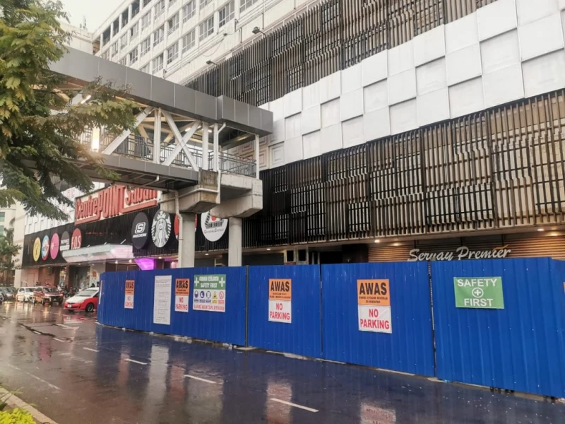 庇市中心電動扶梯和冷氣行人天橋  銜接工程預定11月竣工