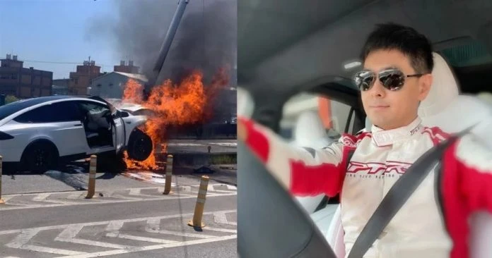 林志穎開的車型引關注    中國網民：又是特斯拉