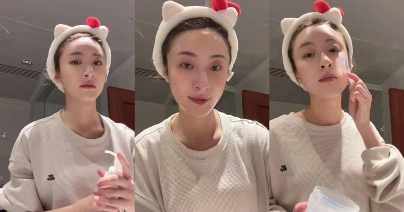 林夏薇素顏上陣教分享護膚心得　網驚：變了林依晨？！