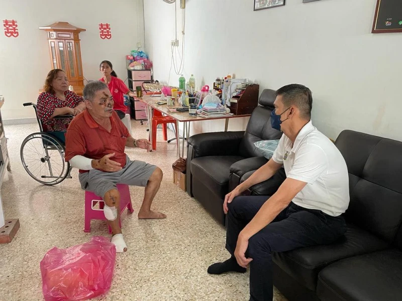 車禍後滿身血仍堅持送餐到老人院　王耶宗：陳文遠善舉令人感動