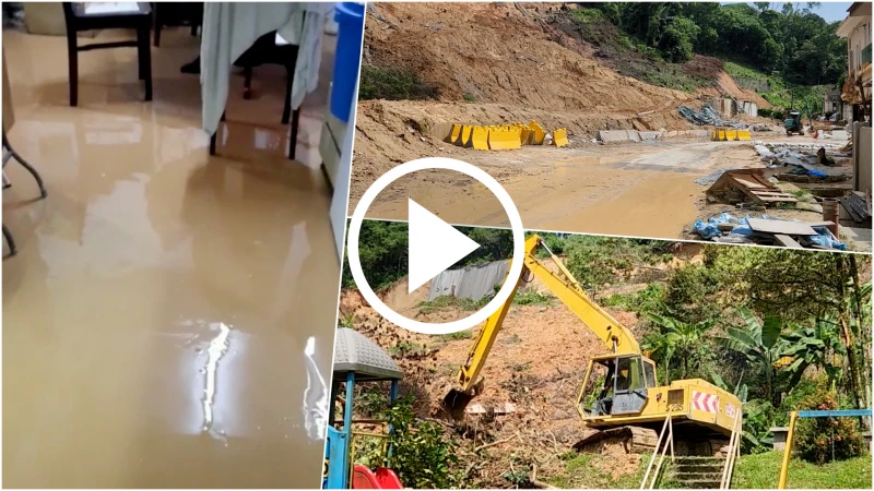 修繕工程再傳意外 安邦土崩居民憂心