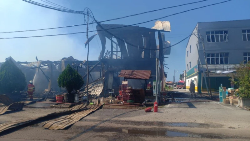 興樓老街火患　7間老店燒毀