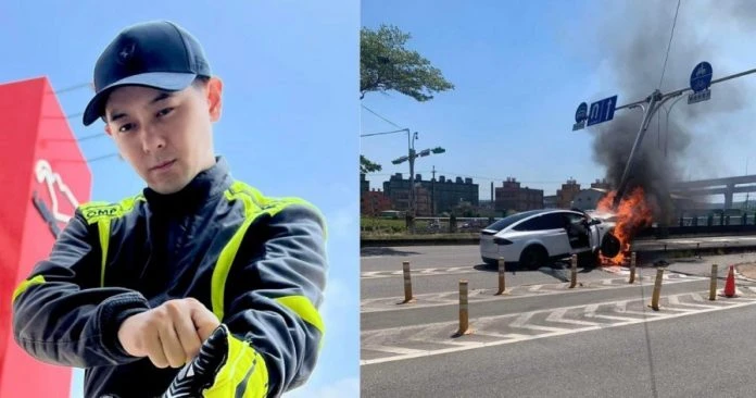 【林志穎車禍】救援者曝「未系安全帶」？經紀人回應了