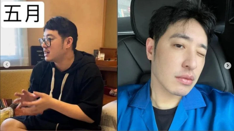 曾暴肥到93公斤　潘瑋柏曬對比照宣布減肥成功