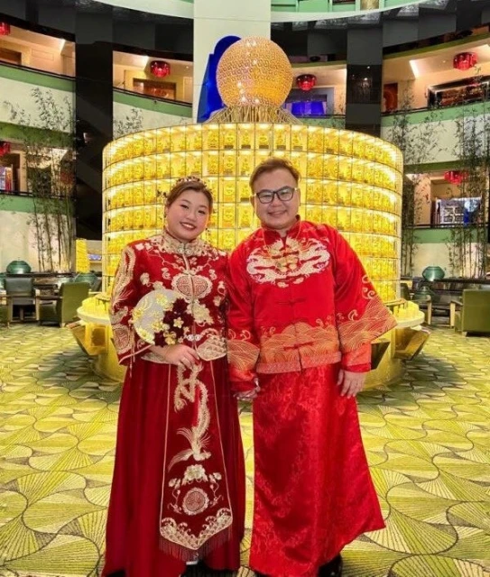 富貴山莊邂逅　獅城新人骨灰安置所行婚禮