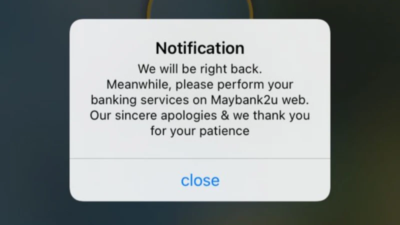 2個App又有問題！&nbsp;&nbsp;馬銀行致歉搶修中