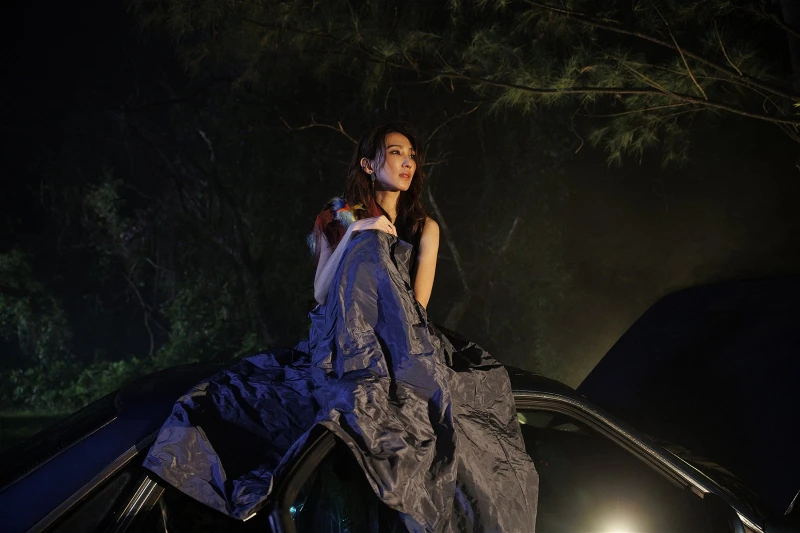 拍MV被10級暴風「狂襲」　41公斤戴佩妮險遭吹走