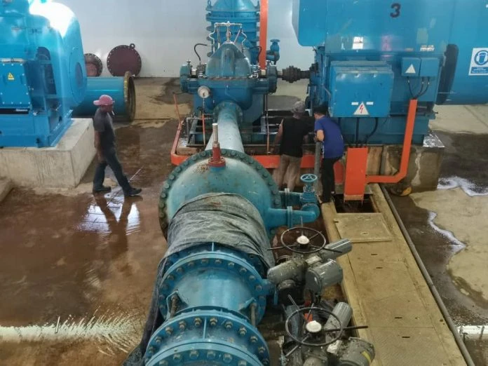 西加留濾水廠3號水泵故障 預計下午才可能完成