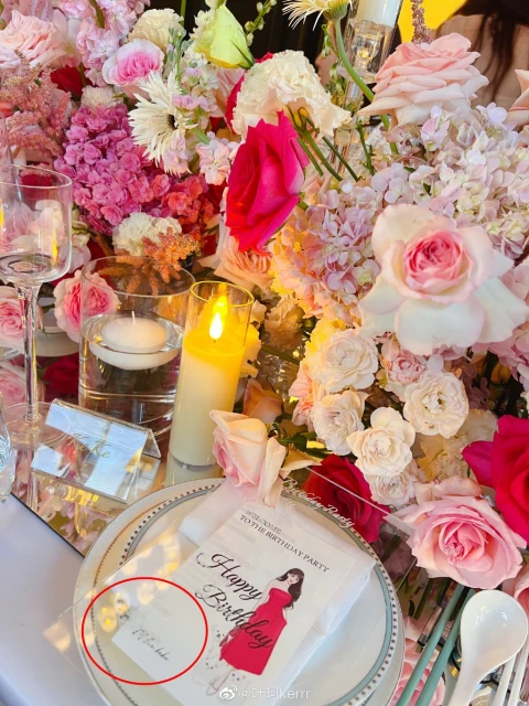 黃曉明疑為緋聞網紅女友辦豪華生日趴　女方曬卡片署名露餡？！