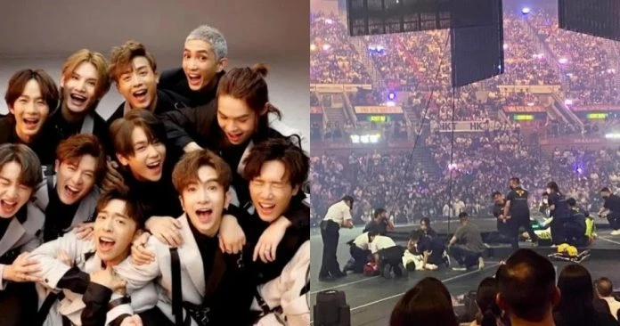 MIRROR演唱會再出意外　大螢幕高處墮下壓傷舞蹈員