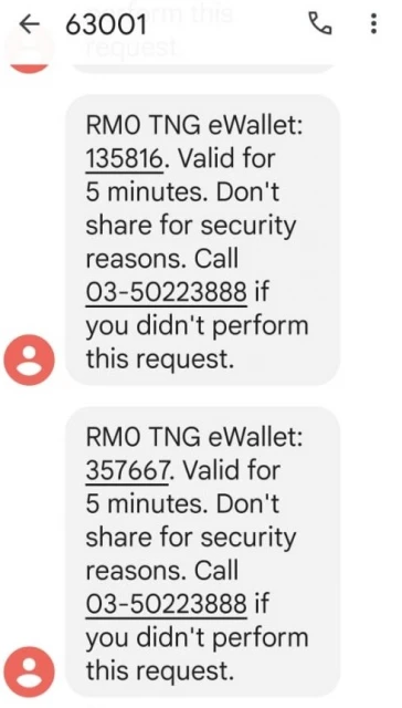 謊稱「中獎」電話號碼被掉包　男子險墜TnG電子錢包騙局