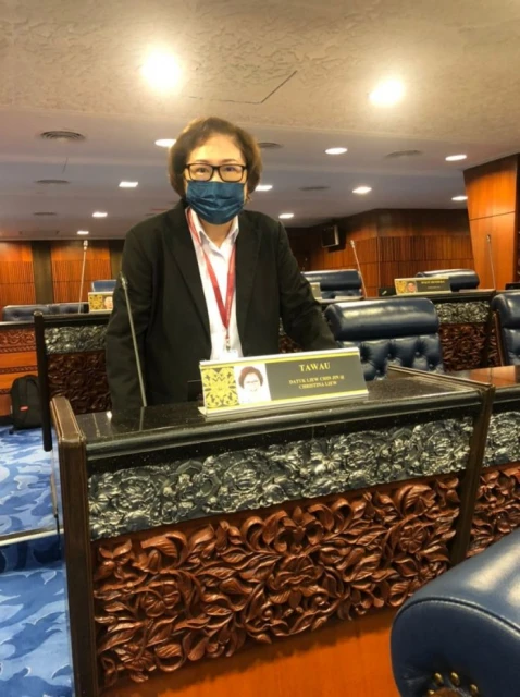 劉靜芝呼籲沙巴州人民陣線   在州議會修憲制訂反跳槽法令