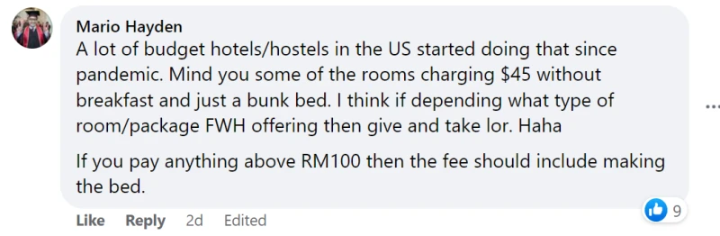 雲頂酒店推出「自行鋪床房價折15%」　網民：出國度假還得做家務？