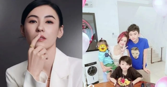 張柏芝曝喜訊再添一「女」　親自為寶寶洗澡萌樣曝光