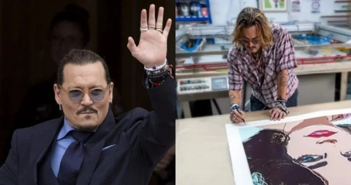 強尼戴普線上賣畫狂撈千萬　再演「傑克船長」粉絲嗨爆！