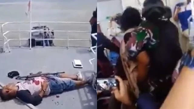 網傳赴峇淡島渡輪遭「劫持」 實為年前印尼海軍演習