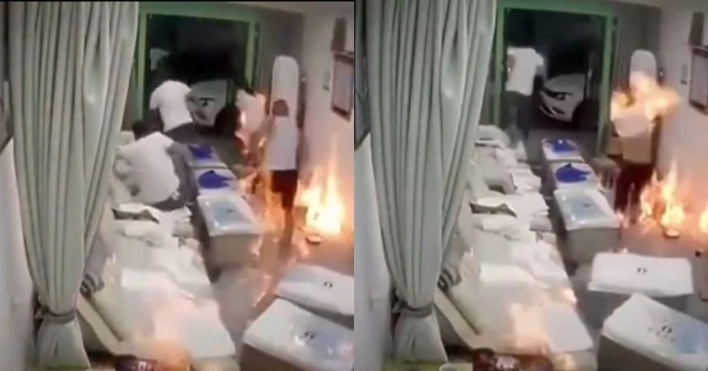 足療店員添酒精失誤引發爆燃　店內多人身上秒起火