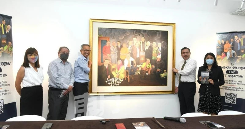 為火箭籌大選基金　潘儉偉畫作「喜來登行動」NFT開賣