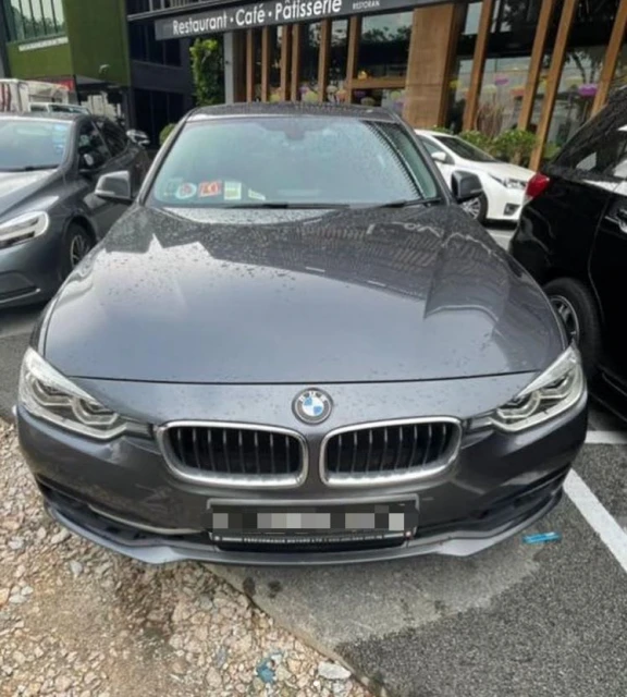 愛車疑被獅城寶馬擦撞 柔二王子社媒貼車牌號碼