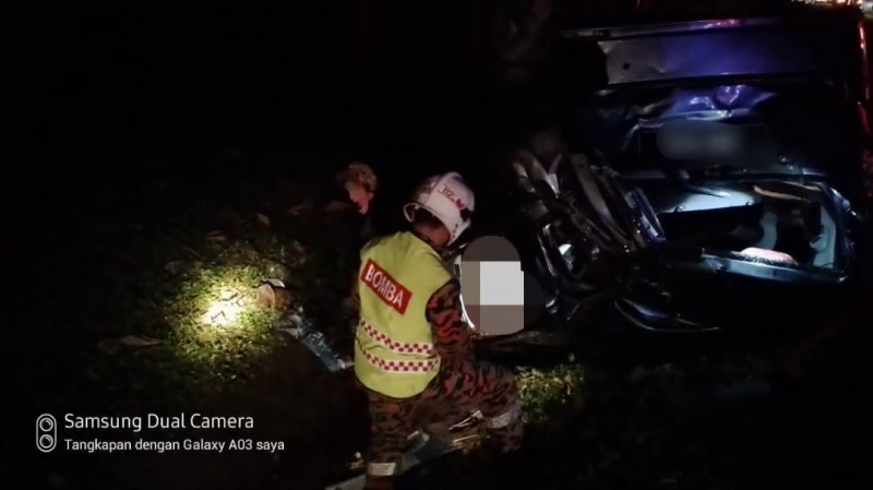 休旅車失控撞路邊墜溝　5個月大女嬰當場身亡