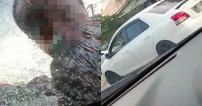 砸車鏡威脅女司機案　逃離數天路霸終被捕