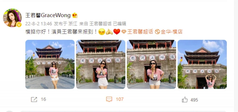 王君馨憑「純天然」氣質　中選甄子丹《喬峰傳》女主角！