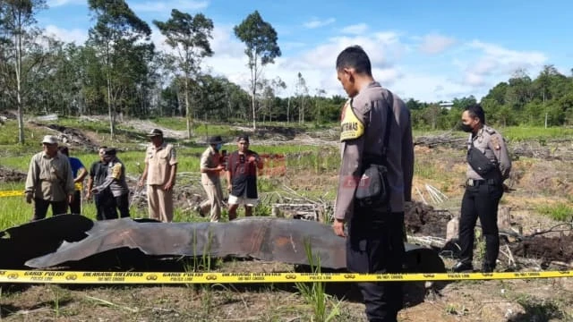 加里曼丹發現火箭殘骸 證實來自中國長征五B