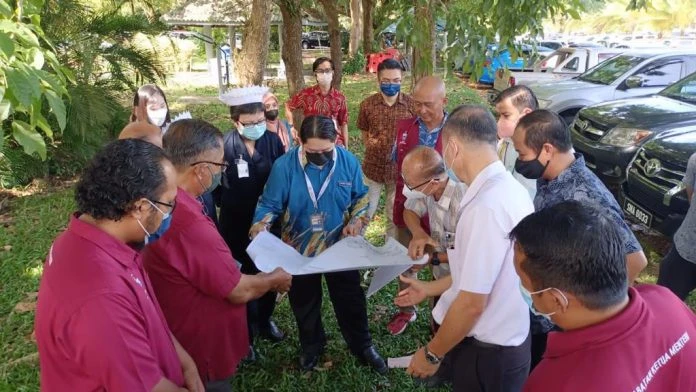山打根肯特醫院建新停車場 可容155車輛
