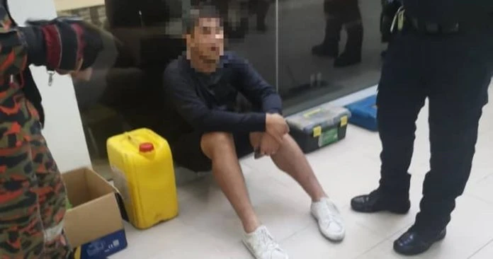 亞庇男子企圖跳樓  幸家人成功勸阻