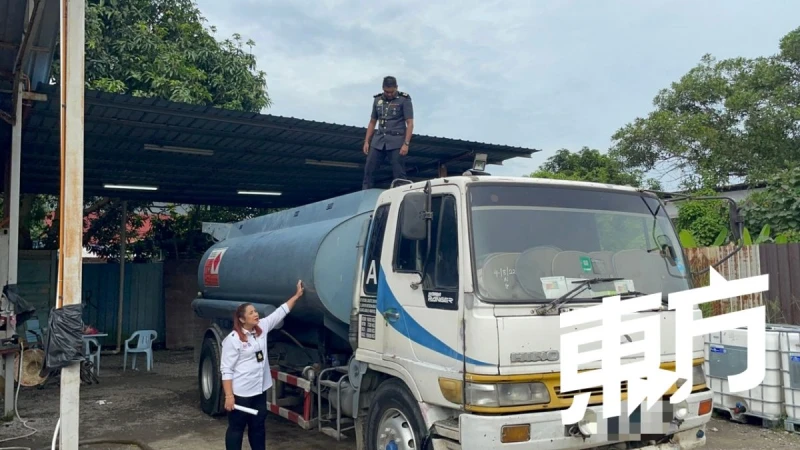 油站柴油高價轉售工業業者　甲貿消局與警搗非法倉庫捕5男