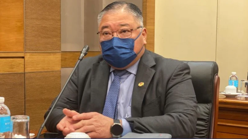 【佩洛西訪台】張慶信譴責佩洛西訪台 重申大馬恪守一中原則