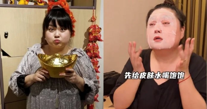 陳嘉佳敷面膜出鏡　網毒舌狠酸：面膜不夠大