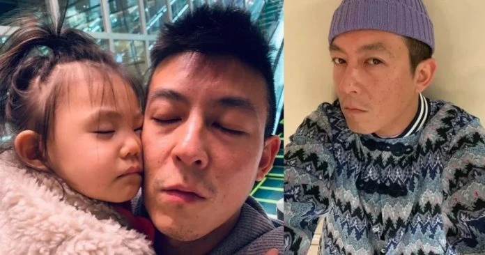 一家三口照片被指「詭異」　陳冠希留言反擊