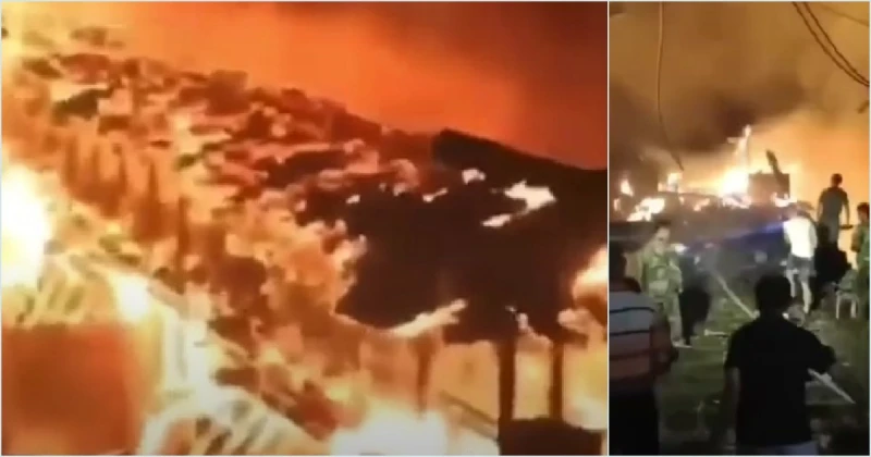 中國現存最長木拱廊橋　900年歷史萬安橋焚毀