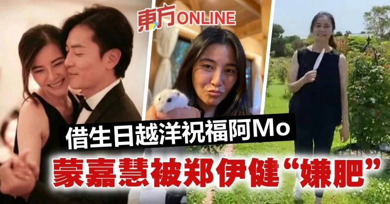 49歲蒙嘉慧被鄭伊健「嫌肥」　疑借生日越洋祝福阿Mo