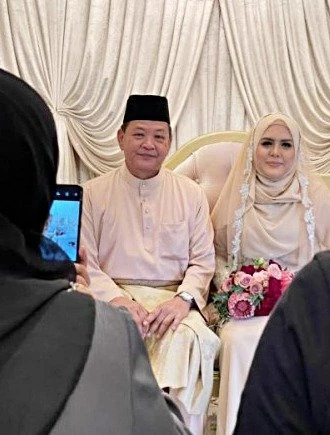 前警隊一哥再婚　低調娶女警