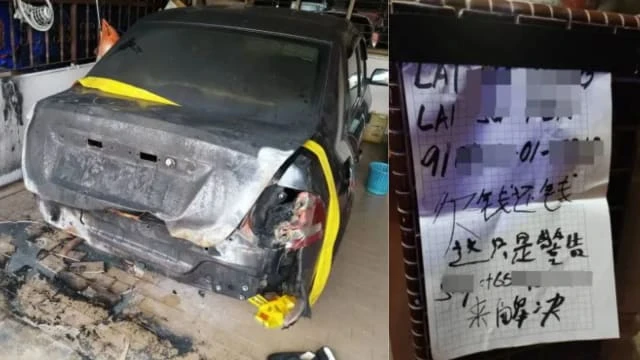 已償債卻被指未還錢 獅城工作女子柔住家遭擲汽油彈