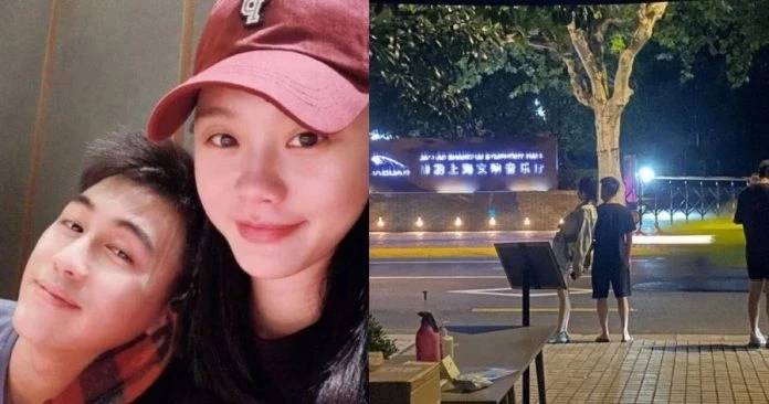 何猷君與奚夢瑤街頭放閃　夫妻身高差再掀熱議