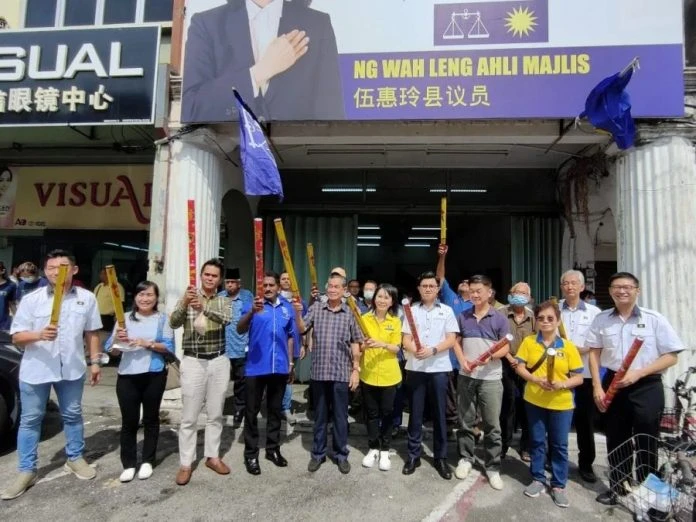 穩定政府不外乎只有國陣　張盛聞：帶來質量政治經驗