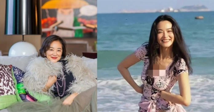 林青霞昔日海邊辣照曝光　網民：以為是舒淇