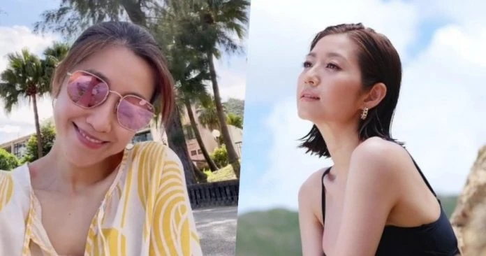 陳自瑤曬沙灘美景　一張倒影照惹網民爭議