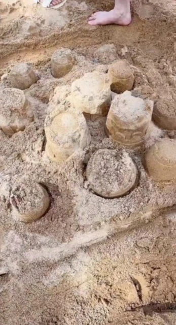 陳自瑤曬沙灘美景　一張倒影照惹網民爭議