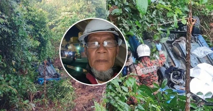 孩子心急尋找失蹤3天父親 　警證實已連人帶車掉入峽谷身亡