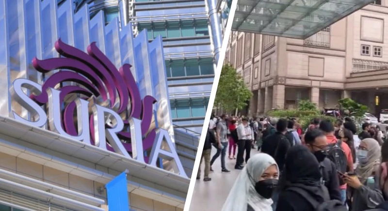 KLCC桑拿室起火 逾百民眾緊急疏散