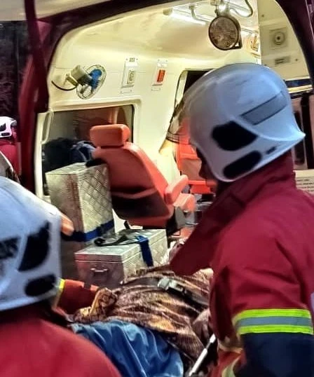 住家失火釀悲劇　夫慘變焦屍妻燒傷