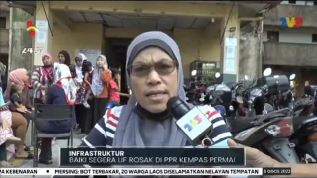 17層組屋電梯故障 馬國殘疾婦：墳墓里的腳都在痛