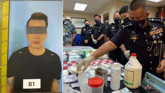 柔佛「洗毒中心」三人落網 警方：包括一鄰國男子