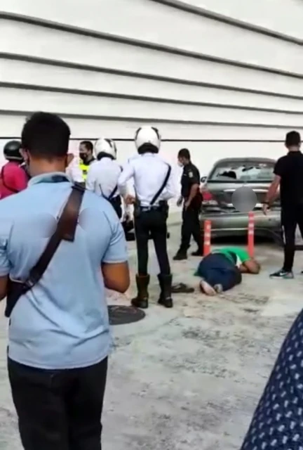 圍捕毆打撞後逃司機　警援引傷人條文調查