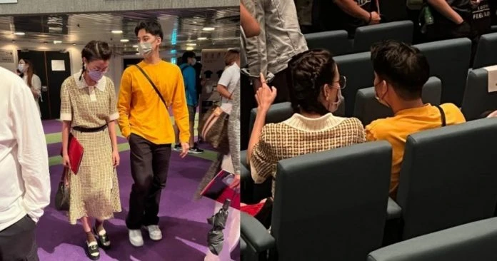 蔡思貝與舊愛余德丞約會　看舞台劇貼合照公然放閃