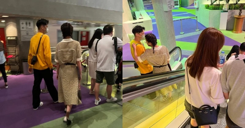 蔡思貝與舊愛余德丞約會　看舞台劇貼合照公然放閃